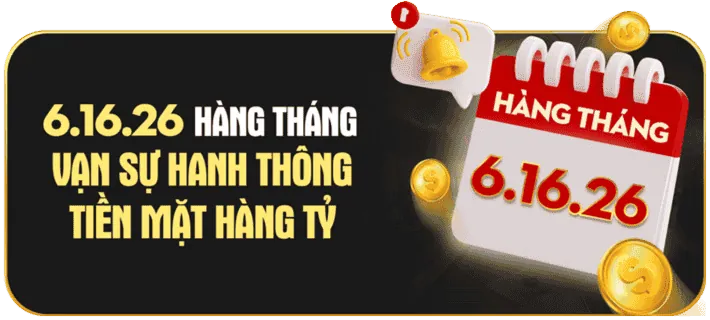 Thưởng nạp lại hàng ngày aog55